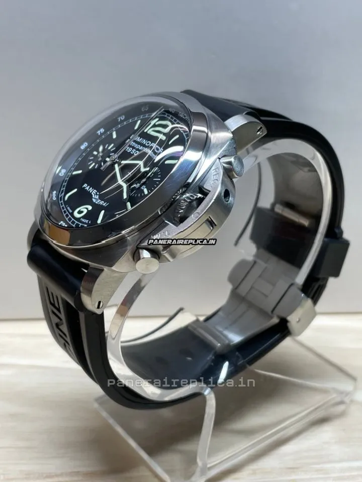 Alternative view of Cool Fake Panerai Luminor 1950 44mm Steel Case Mens/unisex Automatic Watch