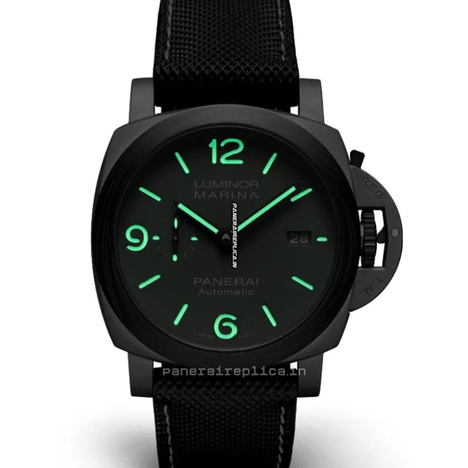 Alternative view of Stylish Imitation Panerai Panerai Watches 44mm Titanium Case Mens/unisex Automatic Watch
