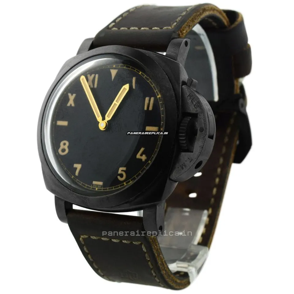 Alternative view of Fabulous Replica Panerai Special Editions 47mm Titanium Case Mens/unisex Manual Winding Watch