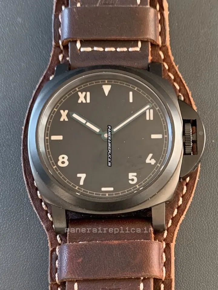 Incredible Fakes Panerai Luminor 44mm Titanium Case Mens/unisex Manual Winding Watch