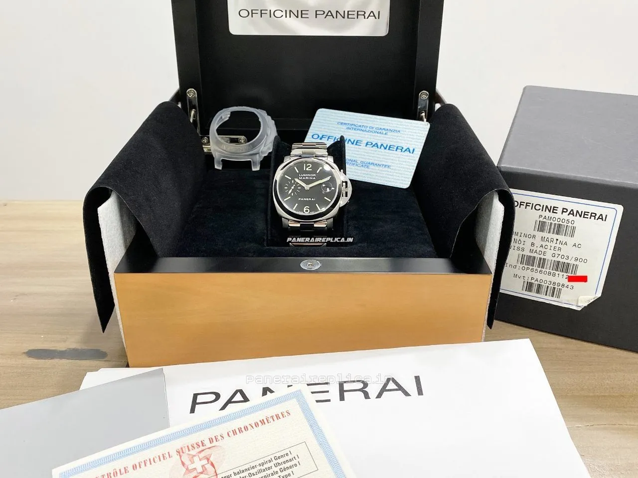 Excellent Replica Panerai Luminor Marina 40mm Steel Case Mens/unisex Automatic Watch
