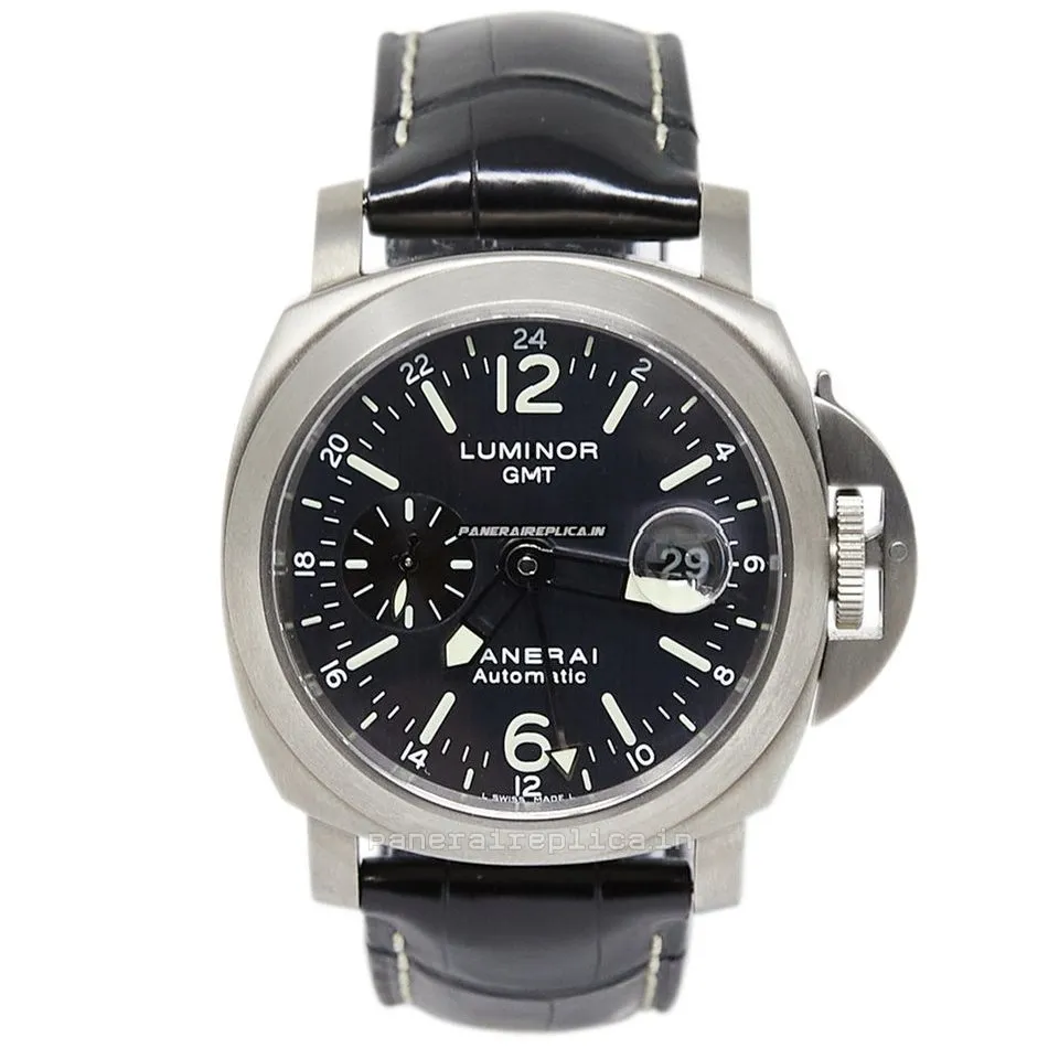 Aaa Replicas Panerai Luminor Gmt Automatic 44mm Titanium Case Mens/unisex Automatic Watch