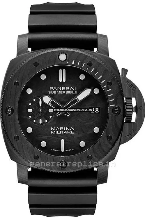 Great Replica Panerai Luminor Submersible Carbon Case Mens/unisex Automatic Watch