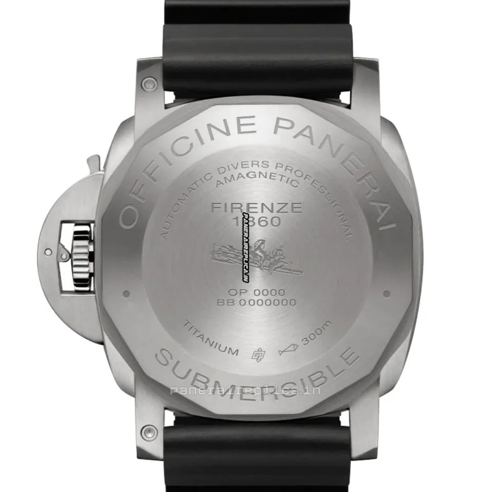 Alternative view of Incredible Fake Panerai Luminor Submersible 47mm Titanium Case Mens/unisex Automatic Watch