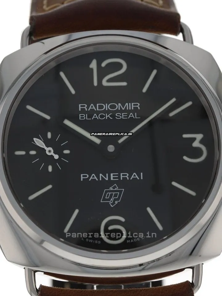 Alternative view of Distinctive Copies Panerai Radiomir Black Seal 45mm Steel Case Watch