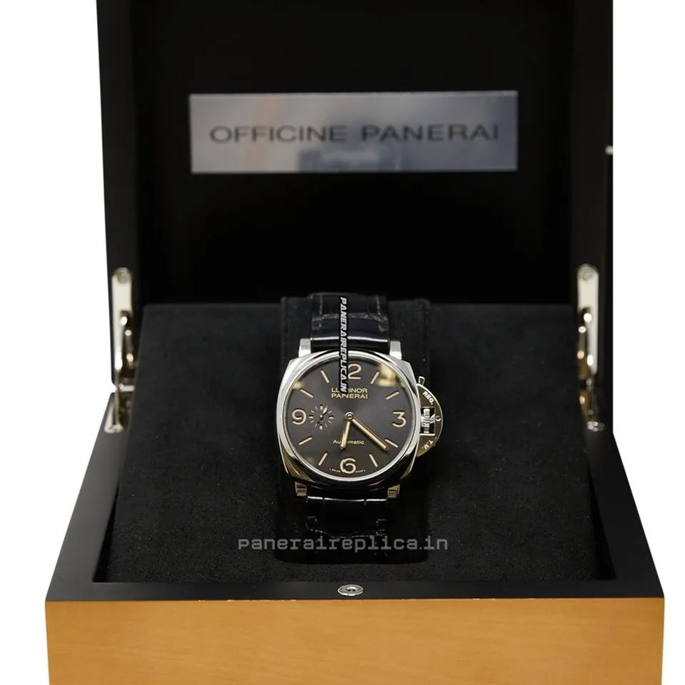 Alternative view of Amazing Replica Panerai Luminor Due 45mm Steel Case Mens/unisex Automatic Watch