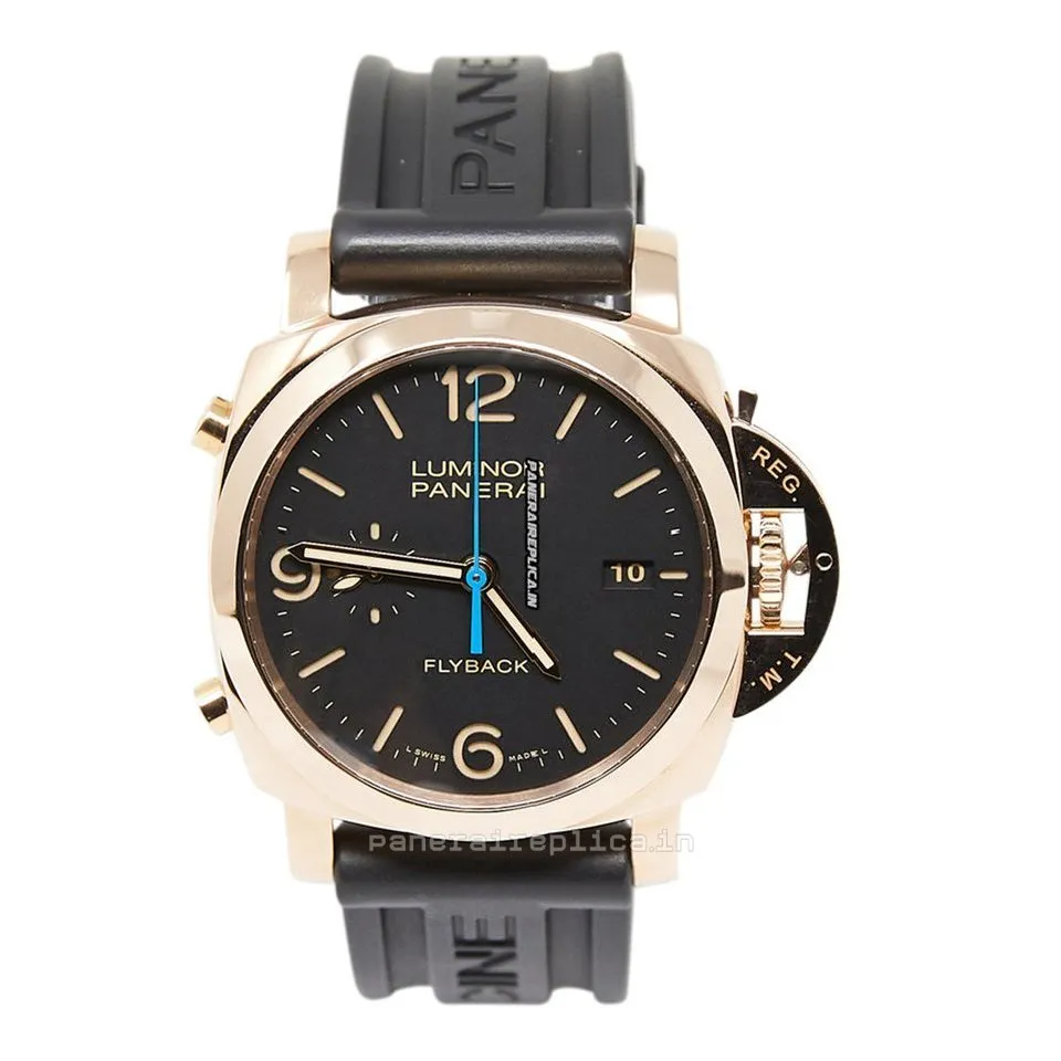 Lovely Copies Panerai Luminor 1950 44mm Rose Gold Case Mens/unisex Automatic Watch