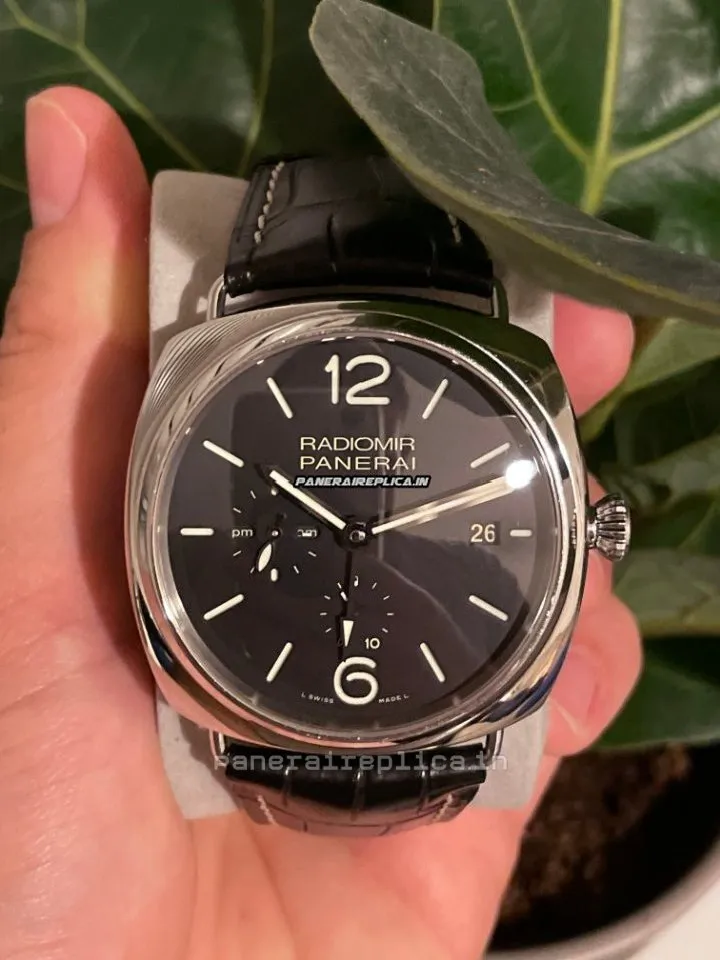 Alternative view of Aaa Replica Panerai Radiomir 10 Days Gmt 47mm Steel Case Mens/unisex Automatic Watch