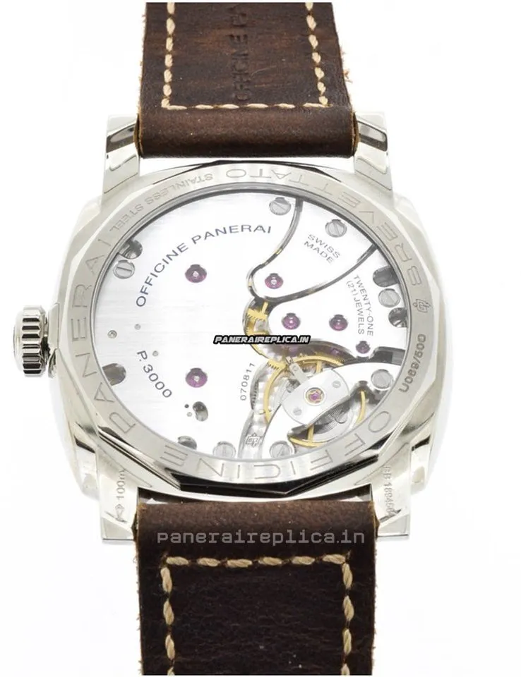 Alternative view of Good Copies Panerai Panerai Watches Steel Case Mens/unisex Manual Winding Watch