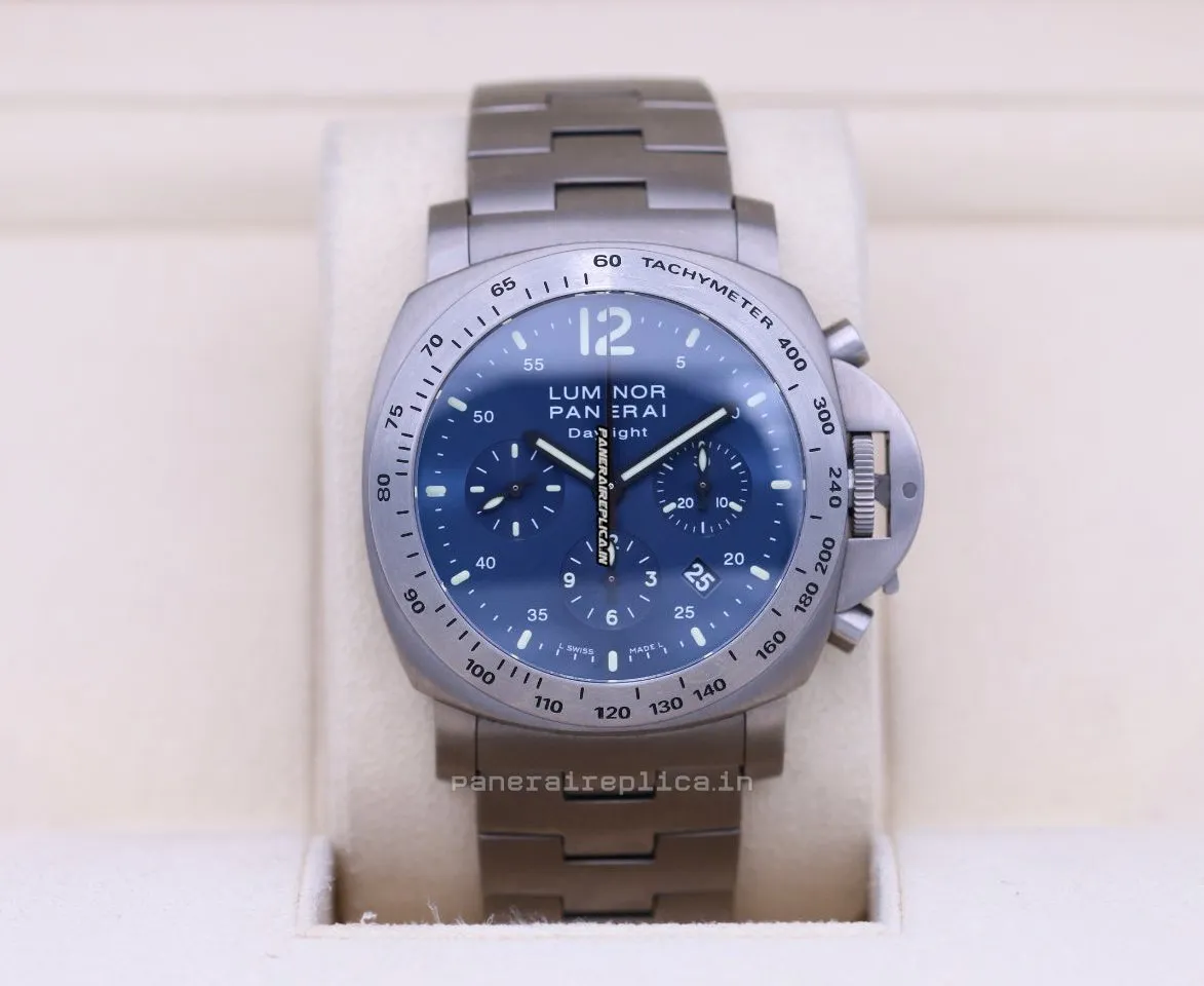 Lovely Replicas Panerai Luminor Chrono 44mm Titanium Case Mens/unisex Automatic Watch