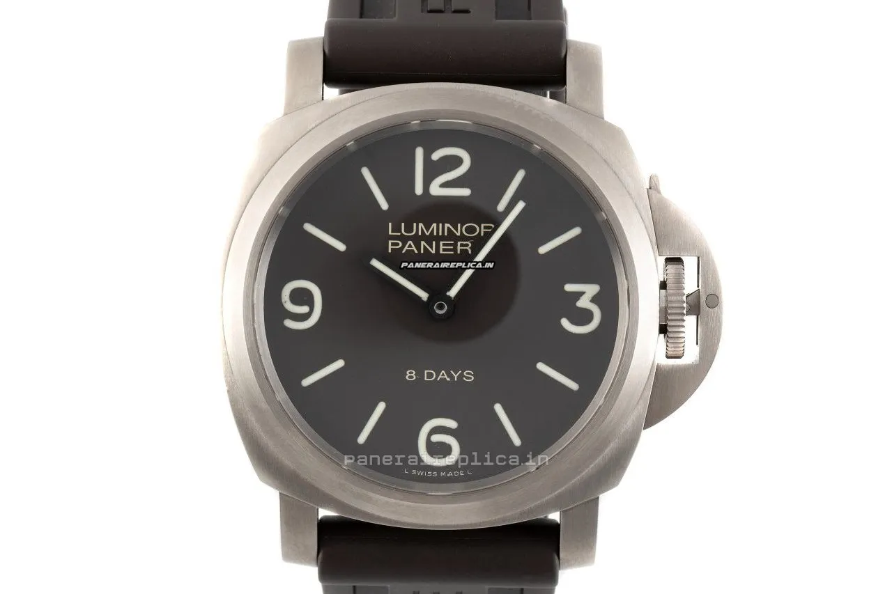 Amazing Replica Panerai Luminor Base 44mm Titanium Case Mens/unisex Manual Winding Watch