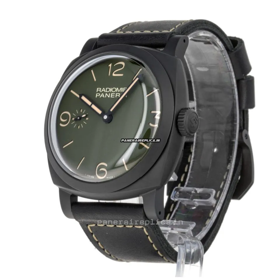 Alternative view of Incredible Replica Panerai Panerai Watches 48mm Ceramic Case Mens/unisex Manual Winding Watch