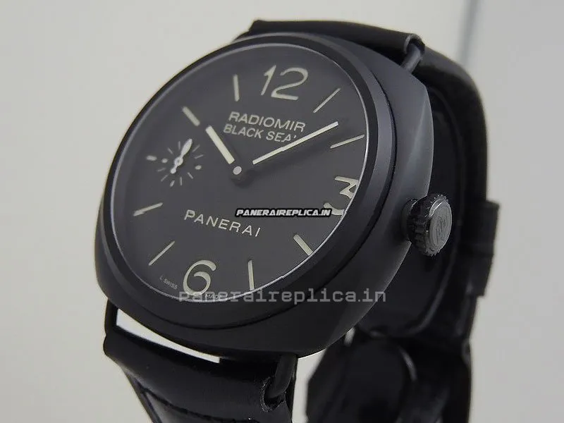 Amazing Replica Panerai Radiomir Black Seal 45mm Ceramic Case Mens/unisex Manual Winding Watch