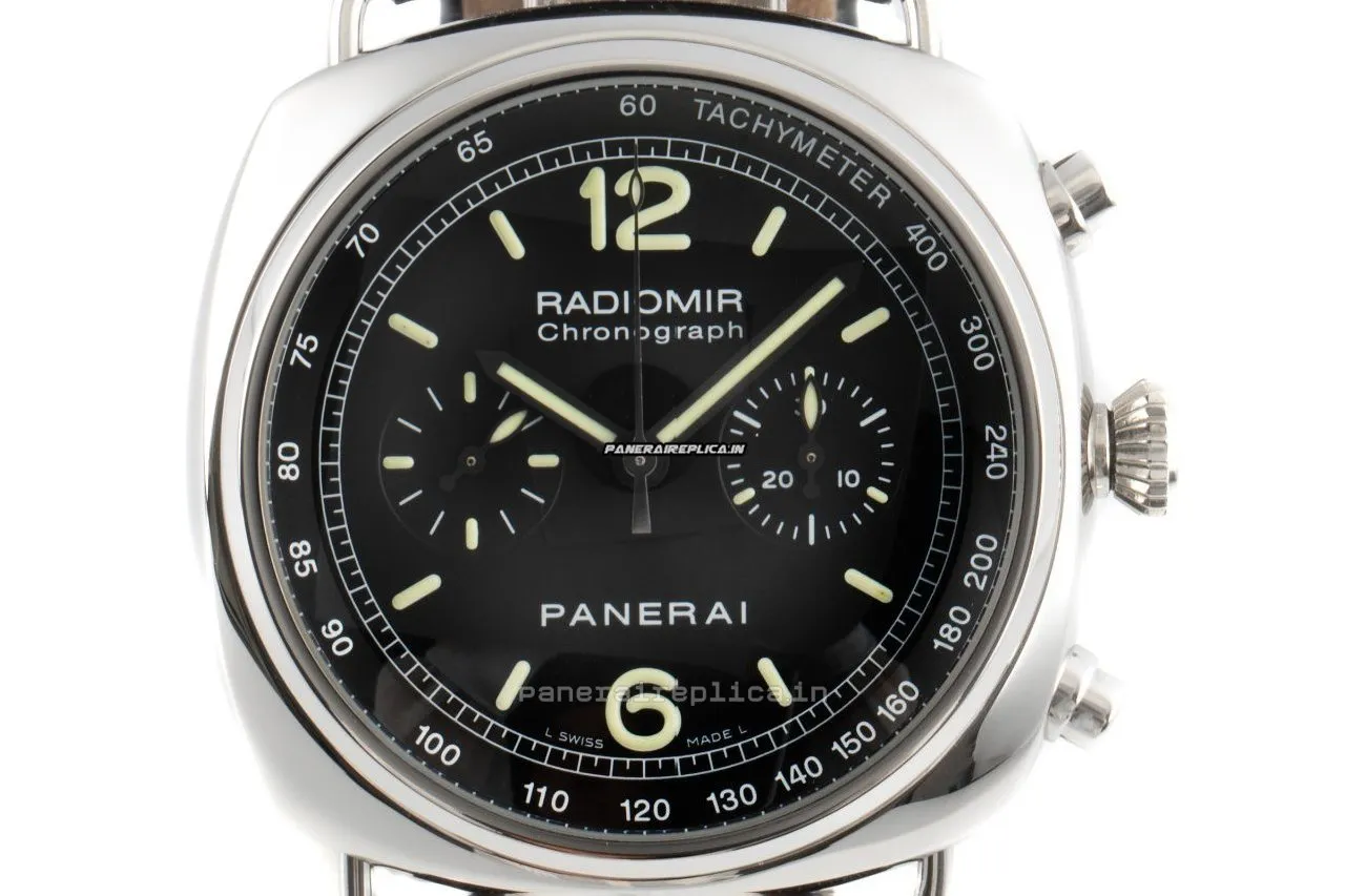 Stylish Copies Panerai Radiomir Chronograph 45mm Steel Case Mens/unisex Automatic Watch