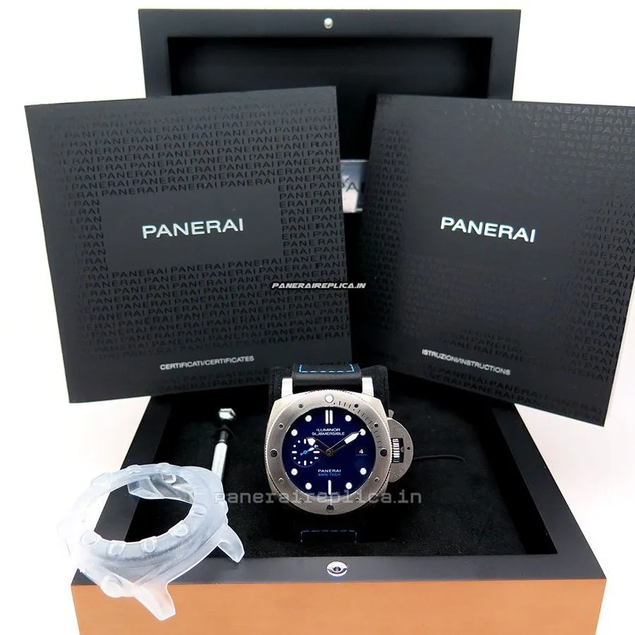 Alternative view of Top Replica Panerai Panerai Watches 47mm Titanium Case Mens/unisex Automatic Watch