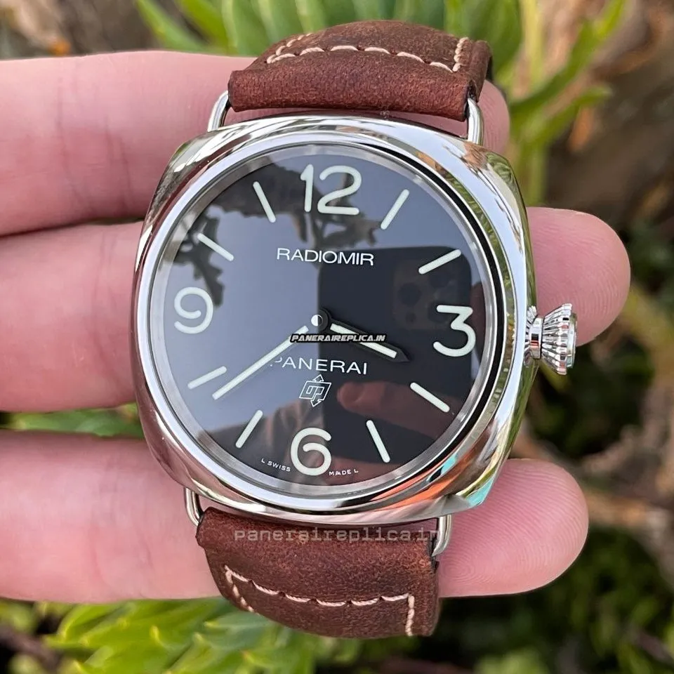 Alternative view of Wonderful Replica Panerai Radiomir 45mm Steel Case Mens/unisex Manual Winding Watch