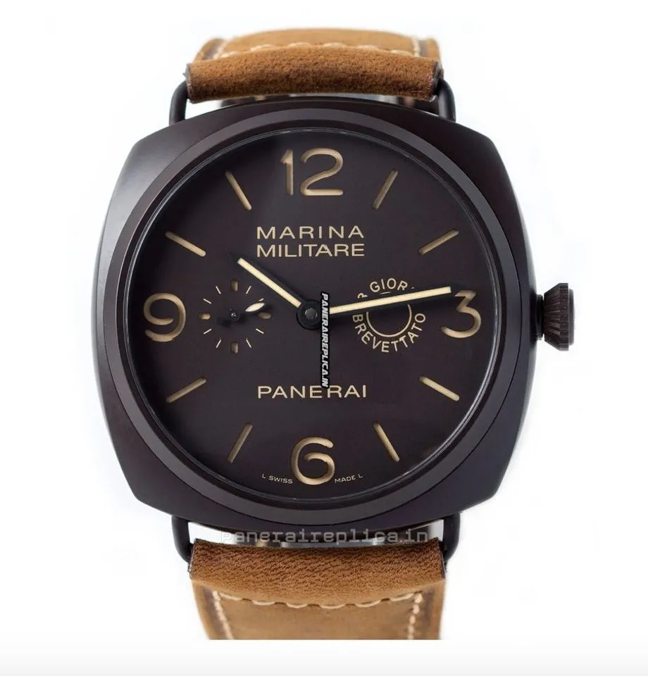 High-end Copy Panerai Special Editions 47mm Ceramic Case Mens/unisex Manual Winding Watch