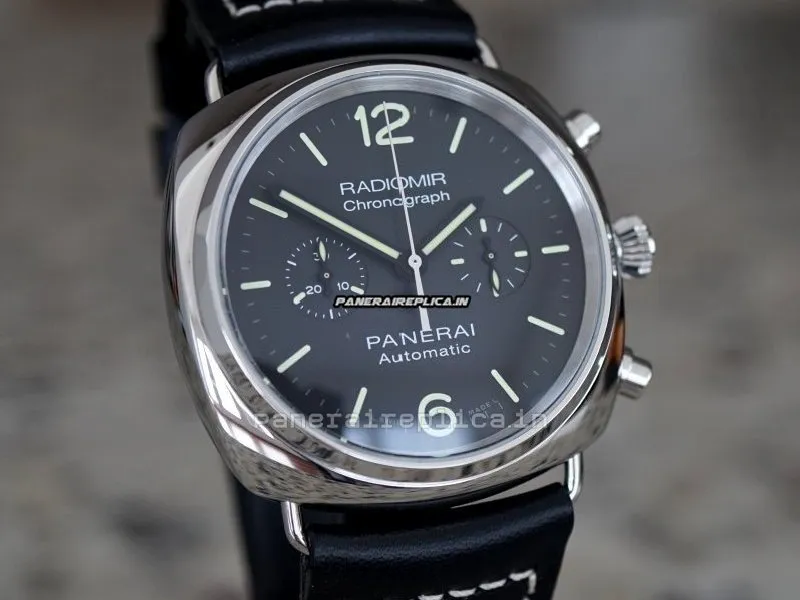 Alternative view of Fine Replica Panerai Radiomir Chronograph 42mm Steel Case Mens/unisex Automatic Watch
