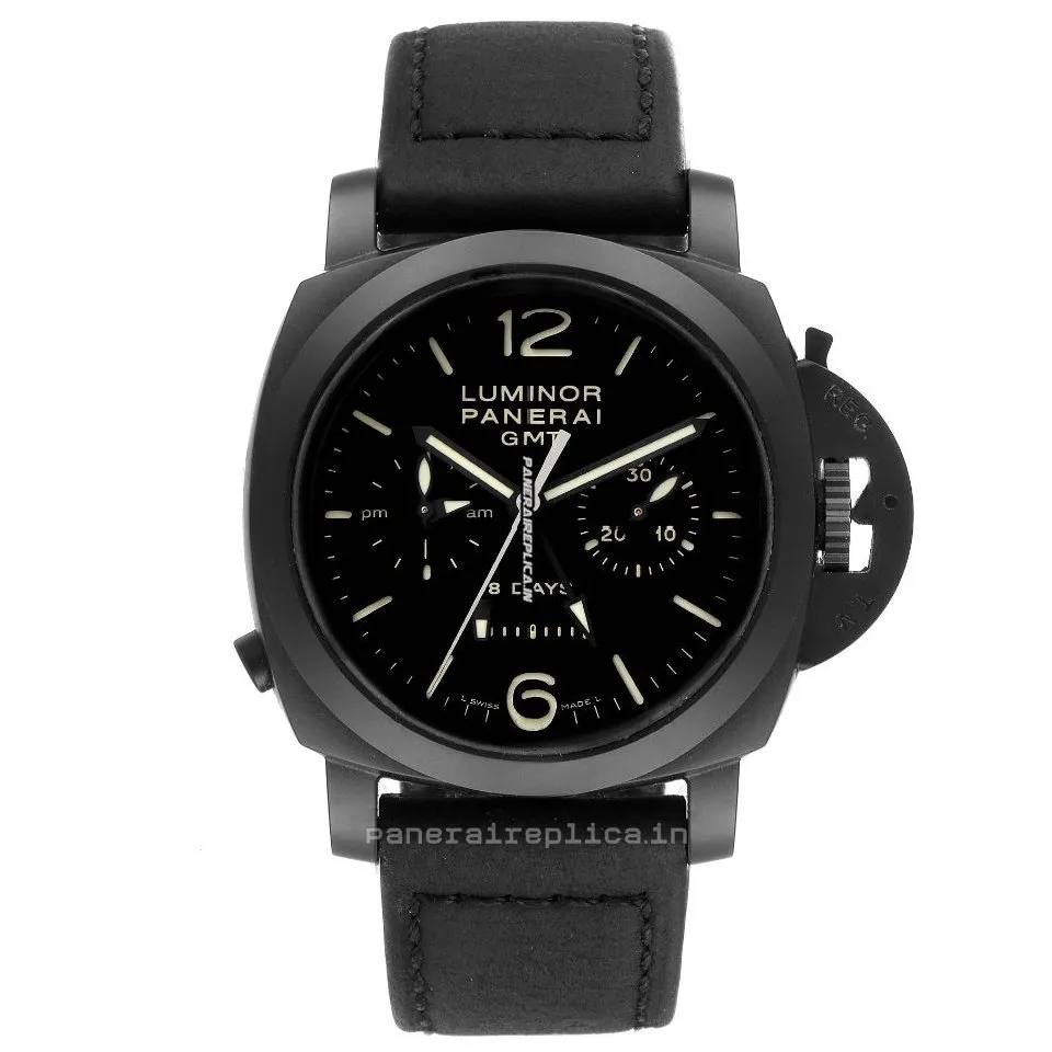 Alternative view of Wonderful Fake Panerai Luminor 1950 44mm Ceramic Case Mens/unisex Manual Winding Watch