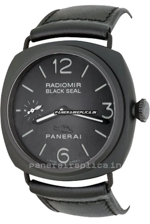 Unique Replica Panerai Radiomir Black Seal 45x52mm Ceramic Case Mens/unisex Manual Winding Watch