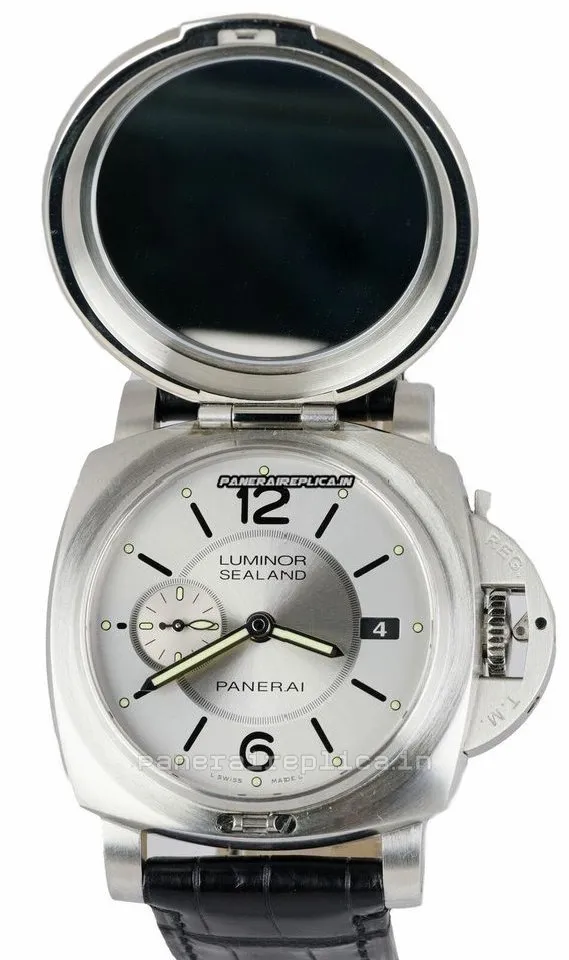 Alternative view of Reliable Replicas Panerai Luminor 44mm Steel Case Mens/unisex Automatic Watch