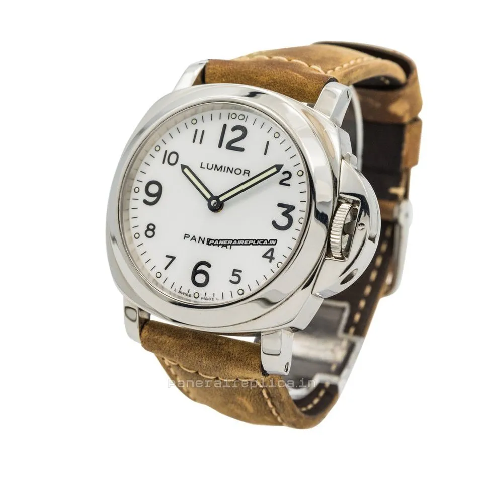 Alternative view of Neat Replica Panerai Luminor Base 44mm Steel Case Mens/unisex Manual Winding Watch