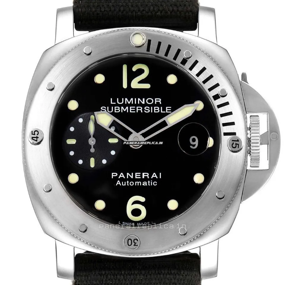 Alternative view of Awesome Replica Panerai Luminor Submersible 44mm Steel Case Mens/unisex Automatic Watch