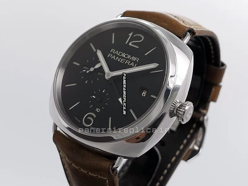 Fantastic Fakes Panerai Radiomir 10 Days Gmt 47mm Steel Case Mens/unisex Automatic Watch