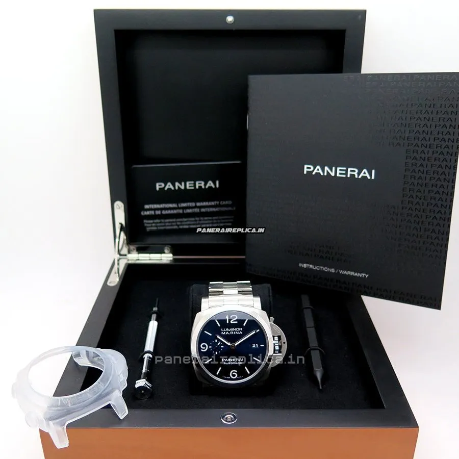 Alternative view of Remarkable Replica Panerai Panerai Watches 44mm Steel Case Mens/unisex Automatic Watch
