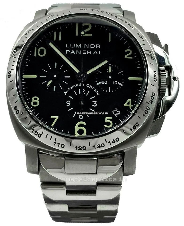 Trustworthy Copy Panerai Luminor Chrono 40mm Steel Case Mens/unisex Automatic Watch