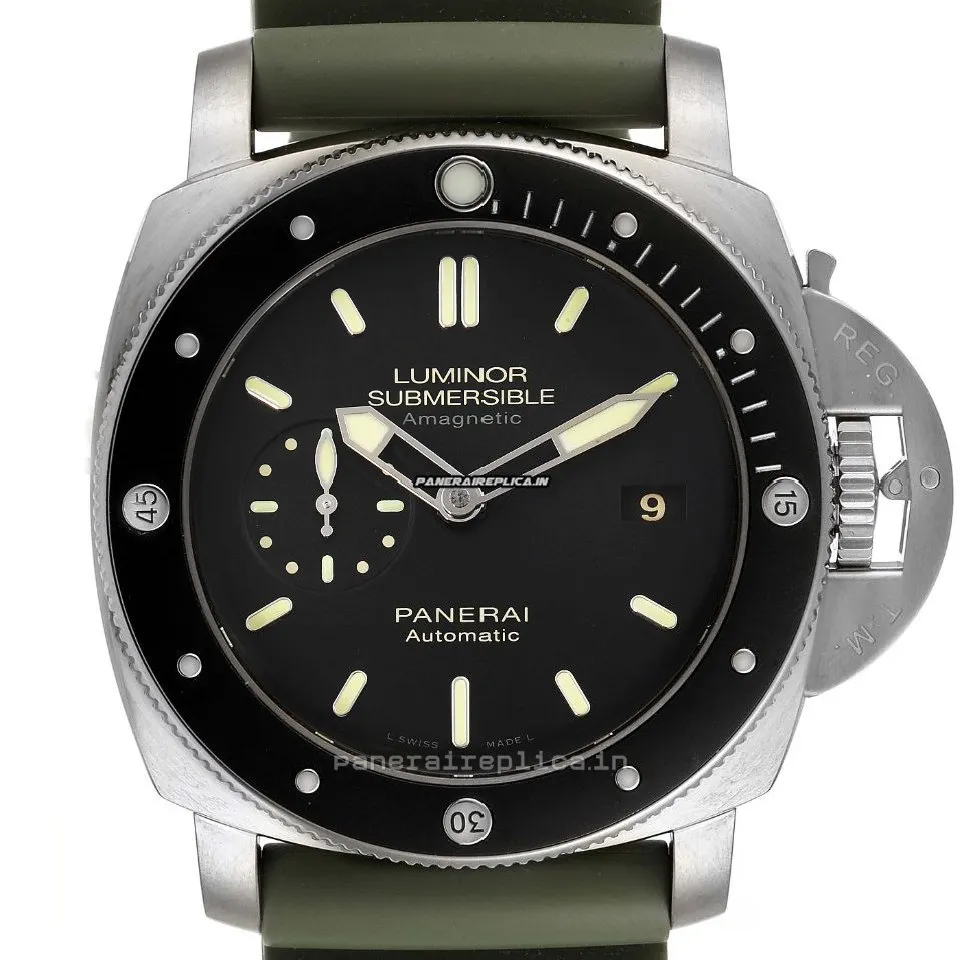 Alternative view of Offering Fakes Panerai Luminor Submersible 47mm Titanium Case Mens/unisex Automatic Watch