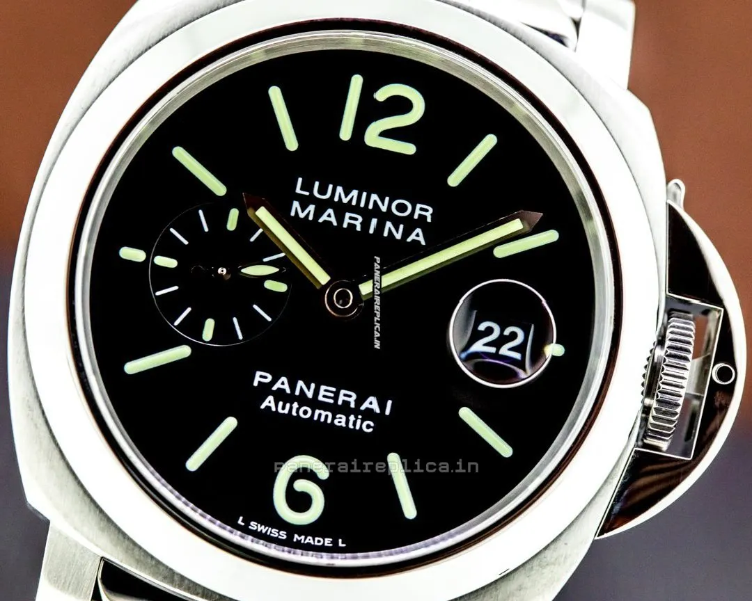 Alternative view of Great Replica Panerai Luminor Marina 44mm Steel Case Mens/unisex Automatic Watch