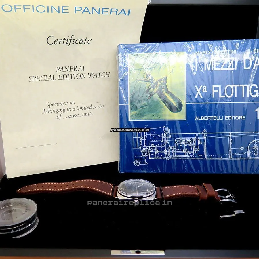 Alternative view of Appealing Fakes Panerai Special Editions 47mm Steel Case Mens/unisex Manual Winding Watch