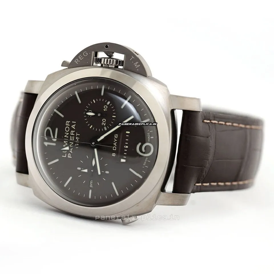 Alternative view of Fine Copies Panerai Luminor 1950 44mm Titanium Case Mens/unisex Manual Winding Watch