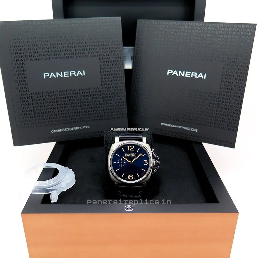 Alternative view of Lovely Replica Panerai Luminor Due 42mm Titanium Case Mens/unisex Manual Winding Watch