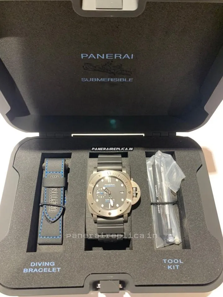 Good Replica Panerai Luminor Submersible 47mm Titanium Case Mens/unisex Automatic Watch