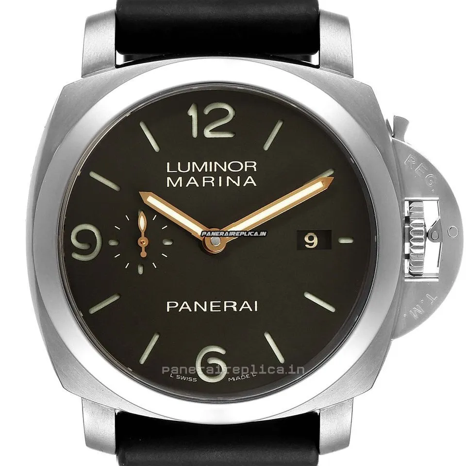 1:1 Imitation Panerai Luminor Marina 44mm Titanium Case Mens/unisex Automatic Watch