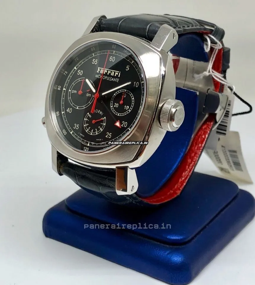 Alternative view of Fantastic Replica Panerai Ferrari 45mm Steel Case Mens/unisex Manual Winding Watch