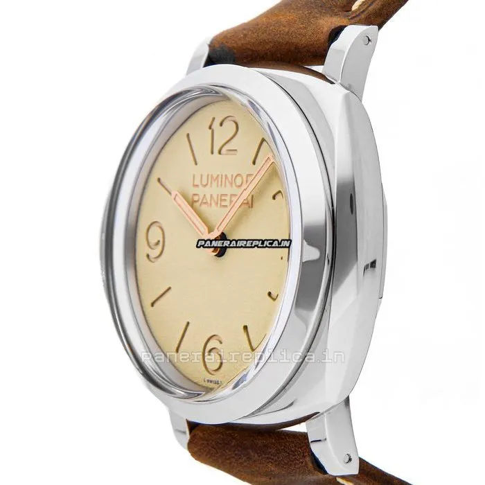 Alternative view of Aaa Fake Panerai Special Editions 47mm Steel Case Mens/unisex Manual Winding Watch