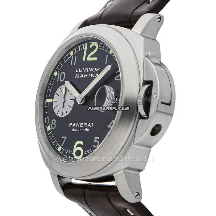 Alternative view of Lovely Replica Panerai Luminor Marina 44mm Steel Case Mens/unisex Automatic Watch