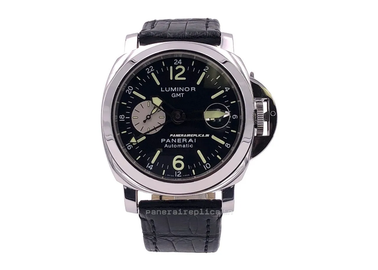 Amazing Copies Panerai Luminor Gmt Automatic 44mm Steel Case Mens/unisex Automatic Watch