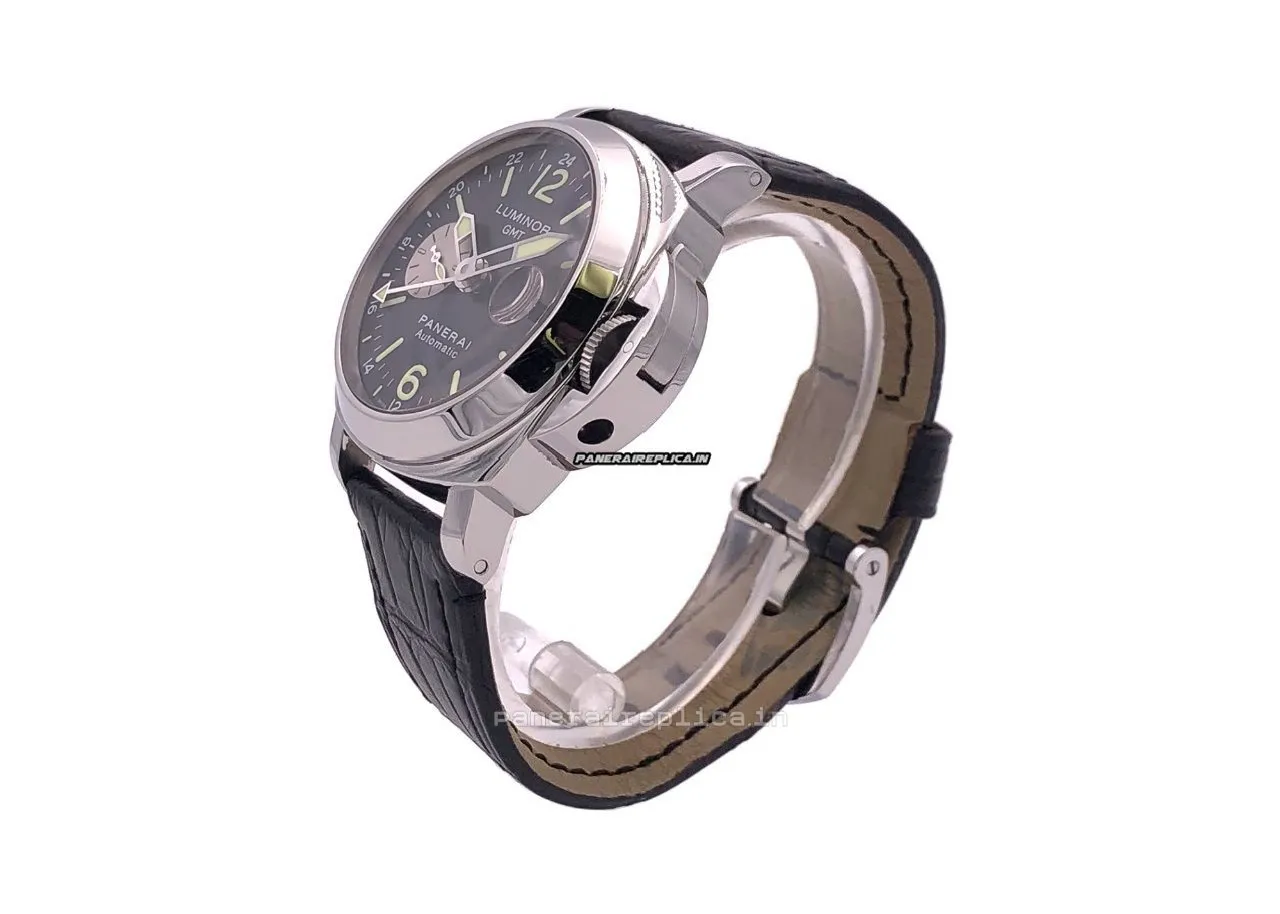 Alternative view of Amazing Copies Panerai Luminor Gmt Automatic 44mm Steel Case Mens/unisex Automatic Watch