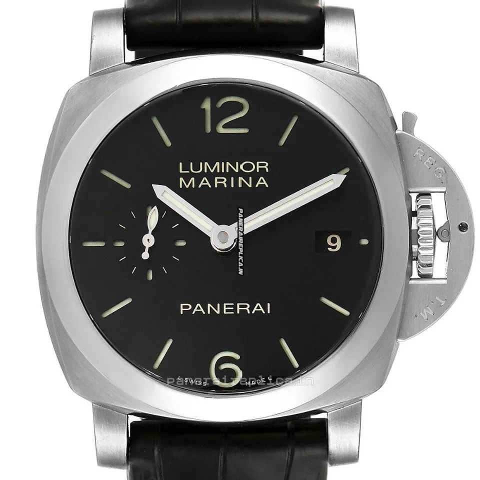 Alternative view of Incredible Replicas Panerai Luminor Marina 42mm Steel Case Mens/unisex Automatic Watch