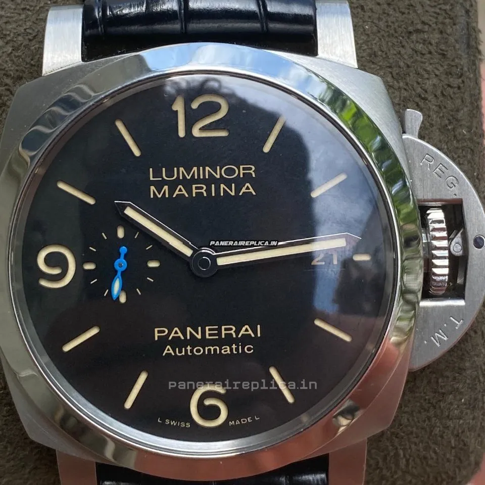 Wholesale Clone Panerai Luminor Marina 44mm Steel Case Mens/unisex Automatic Watch