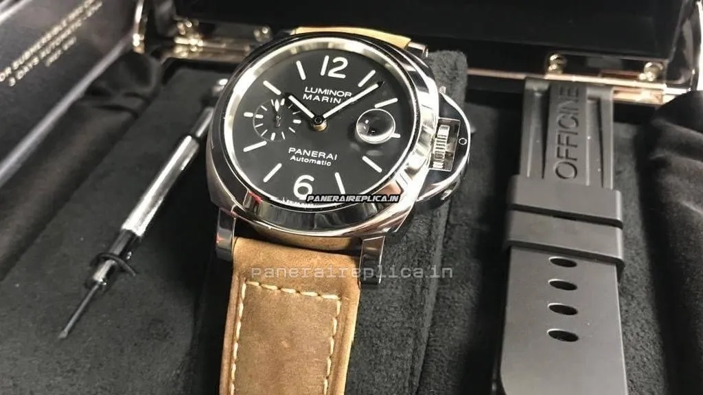 Alternative view of Unique Replicas Panerai Luminor Marina 44mm Steel Case Mens/unisex Automatic Watch