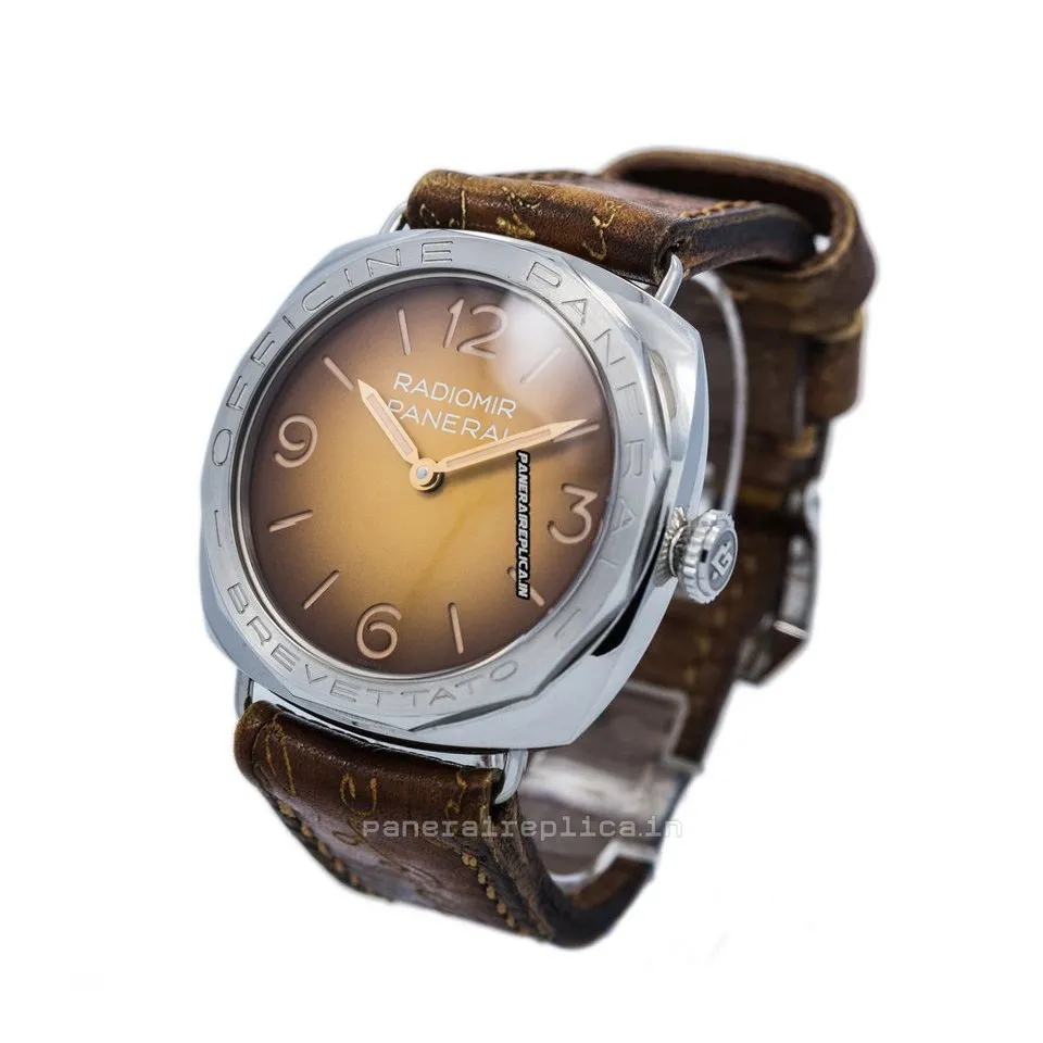 Alternative view of Mind-boggling Clone Panerai Special Editions 47mm Steel Case Mens/unisex Manual Winding Watch