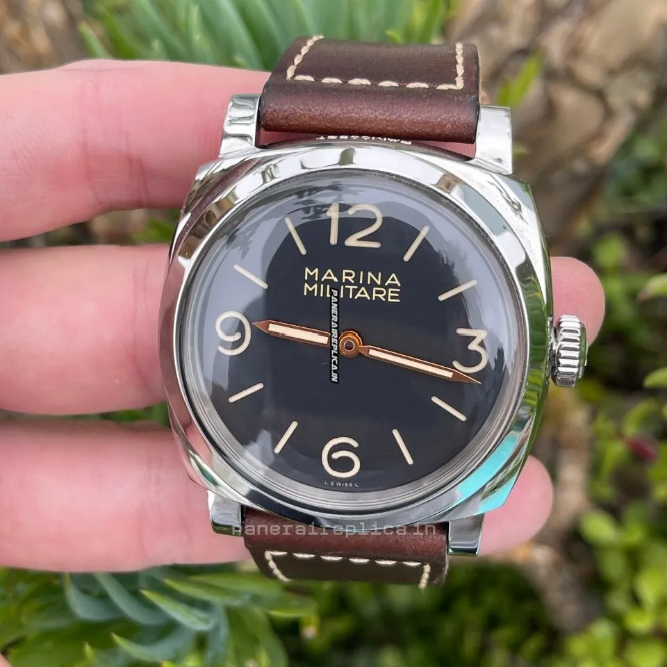 Alternative view of Mind-boggling Replica Panerai Special Editions 47mm Steel Case Mens/unisex Manual Winding Watch