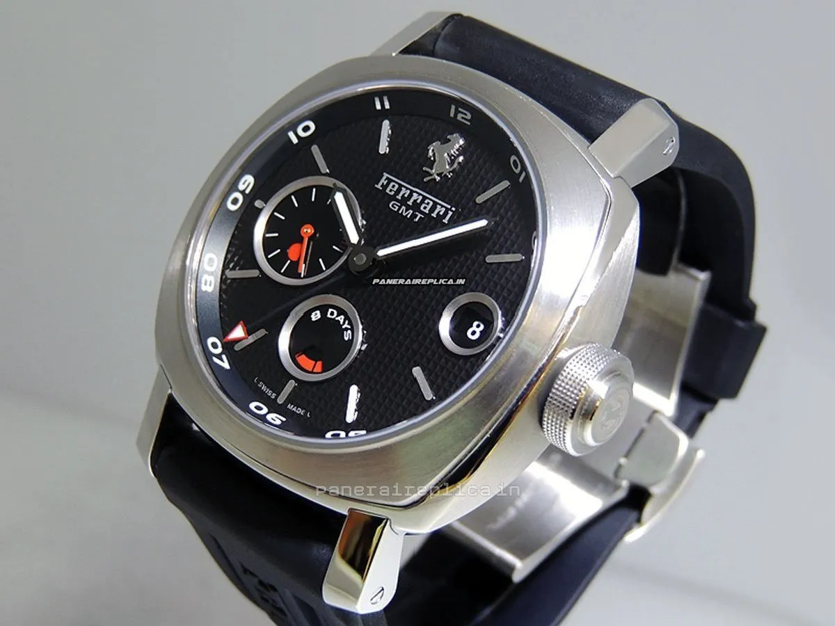 Neat Replica Panerai Ferrari 45mm Steel Case Mens/unisex Manual Winding Watch