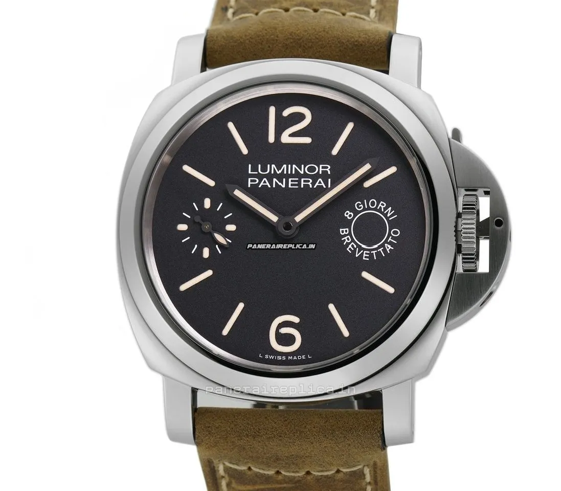 Wonderful Replica Panerai Luminor Marina 44x53mm Steel Case Manual Winding Watch