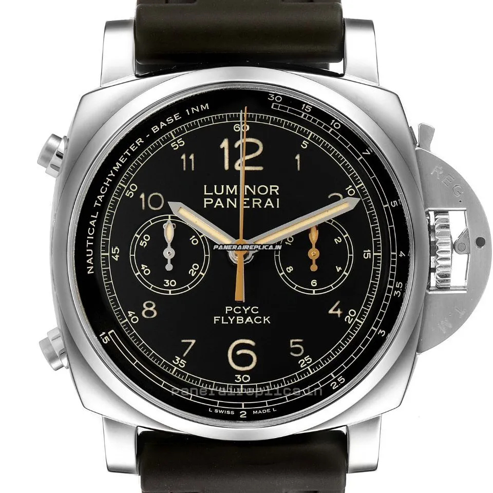 Alternative view of Wonderful Fake Panerai Luminor 1950 44mm Steel Case Mens/unisex Automatic Watch